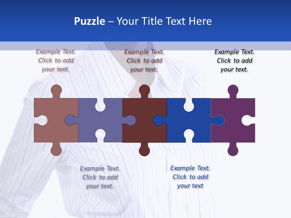 African American Business Woman PowerPoint Template