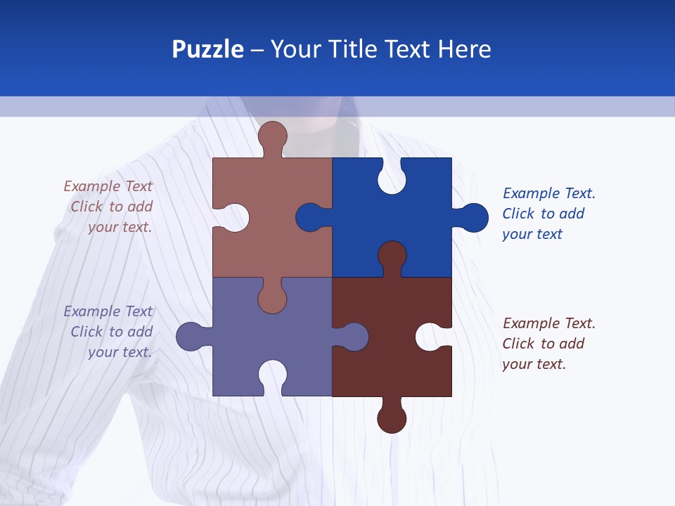 African American Business Woman PowerPoint Template