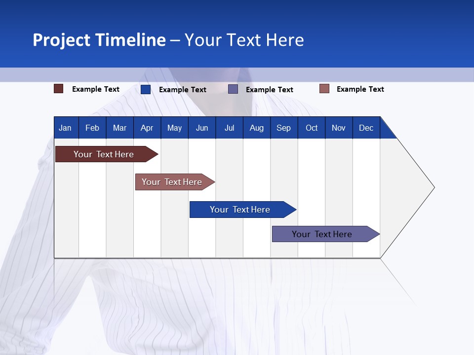 African American Business Woman PowerPoint Template