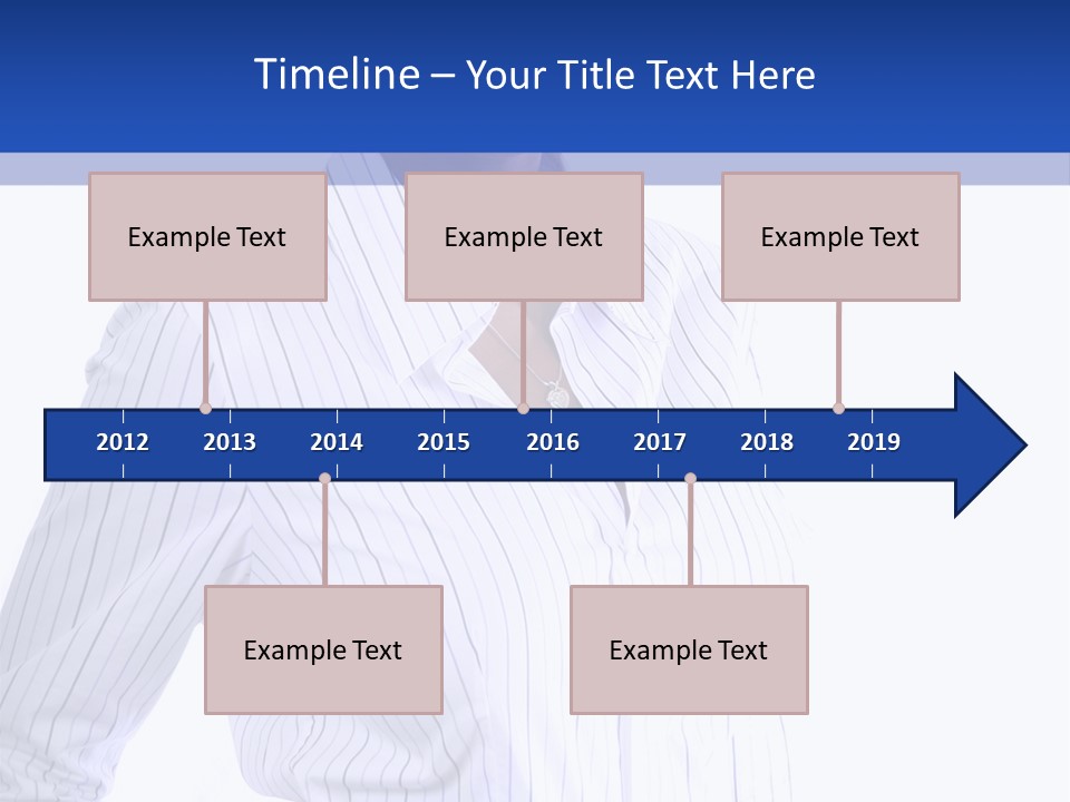 African American Business Woman PowerPoint Template