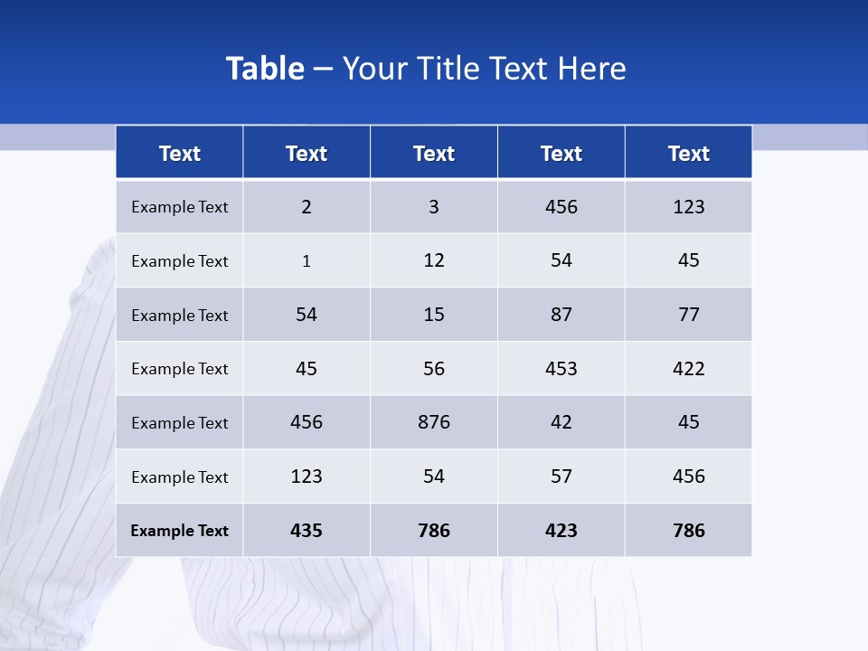 African American Business Woman PowerPoint Template
