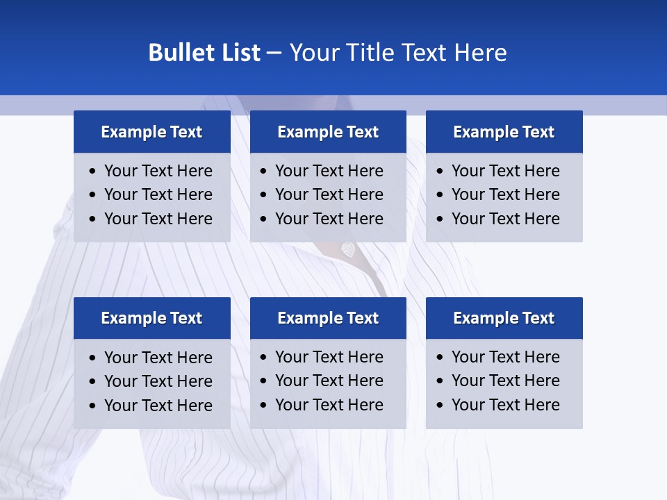 African American Business Woman PowerPoint Template