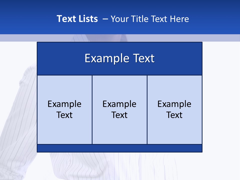 African American Business Woman PowerPoint Template