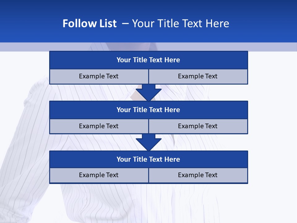 African American Business Woman PowerPoint Template