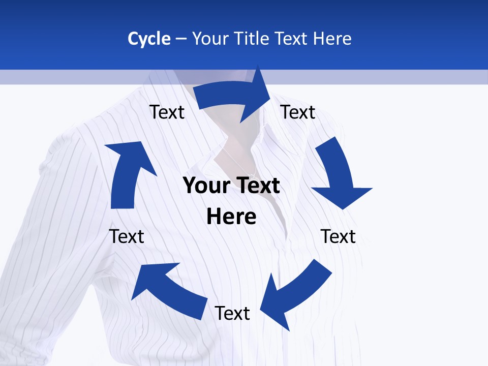 African American Business Woman PowerPoint Template