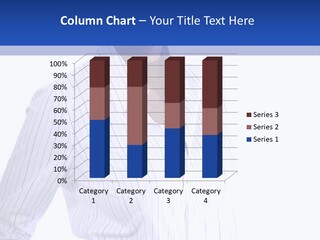 African American Business Woman PowerPoint Template