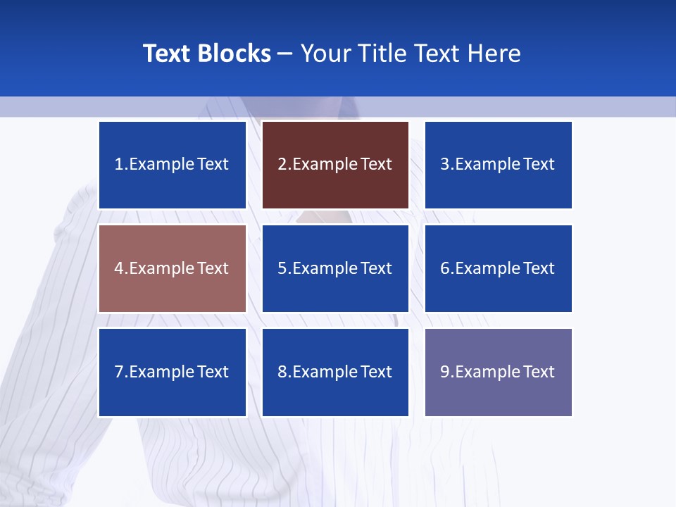 African American Business Woman PowerPoint Template