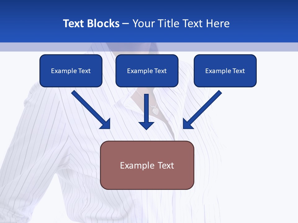 African American Business Woman PowerPoint Template