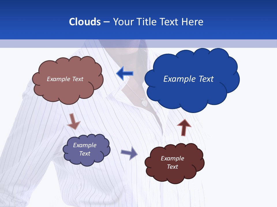 African American Business Woman PowerPoint Template