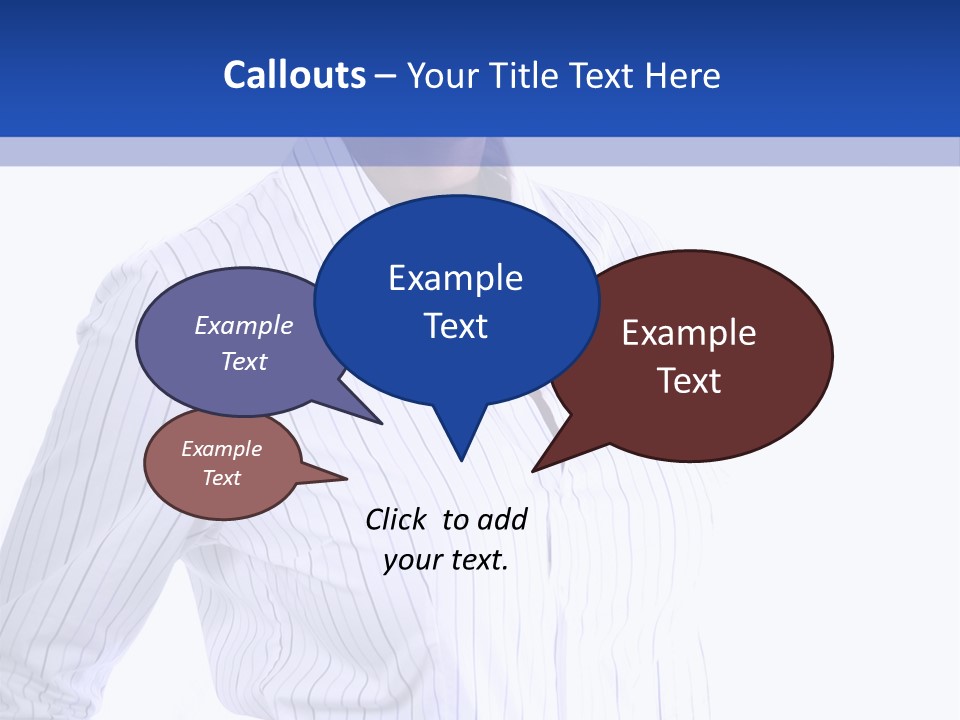 African American Business Woman PowerPoint Template