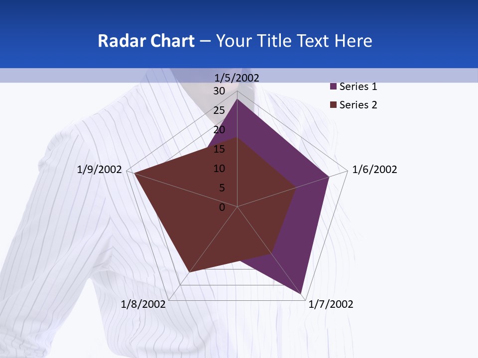 African American Business Woman PowerPoint Template