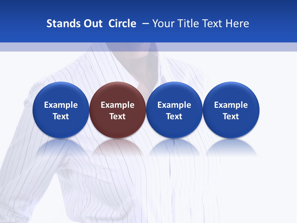 African American Business Woman PowerPoint Template