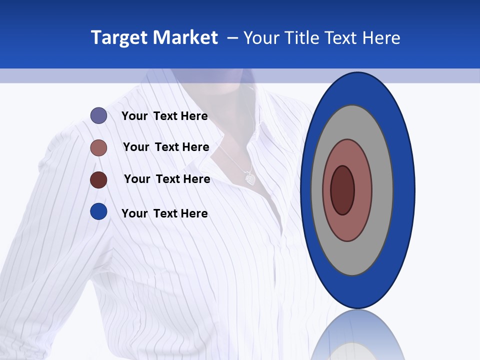 African American Business Woman PowerPoint Template