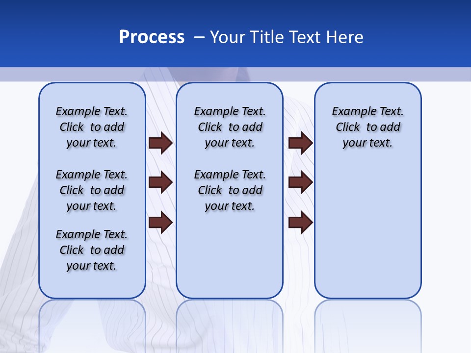 African American Business Woman PowerPoint Template