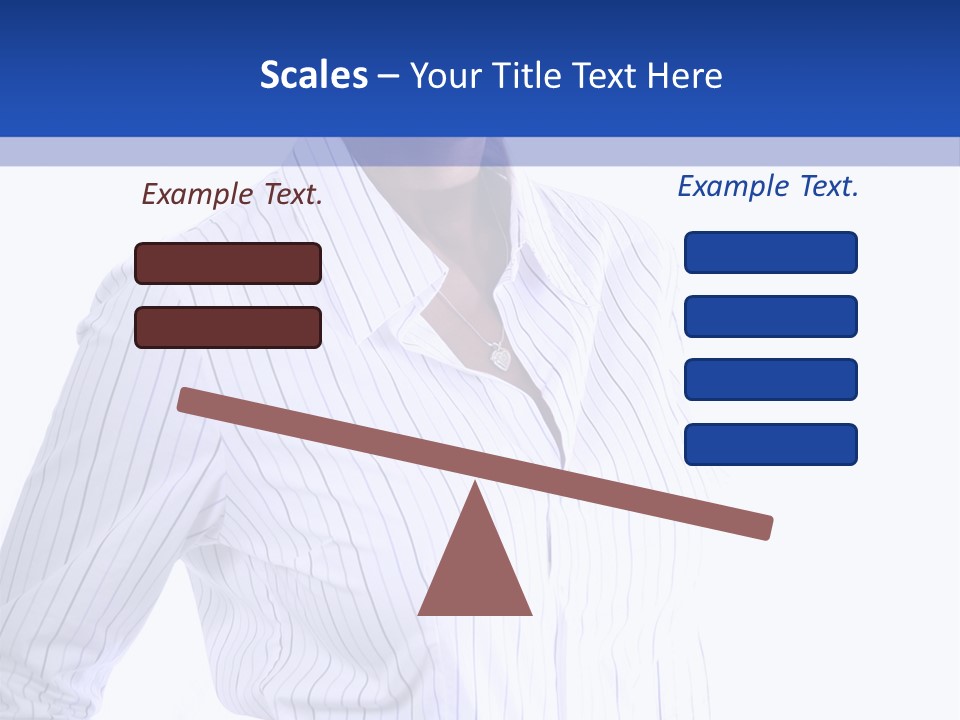 African American Business Woman PowerPoint Template