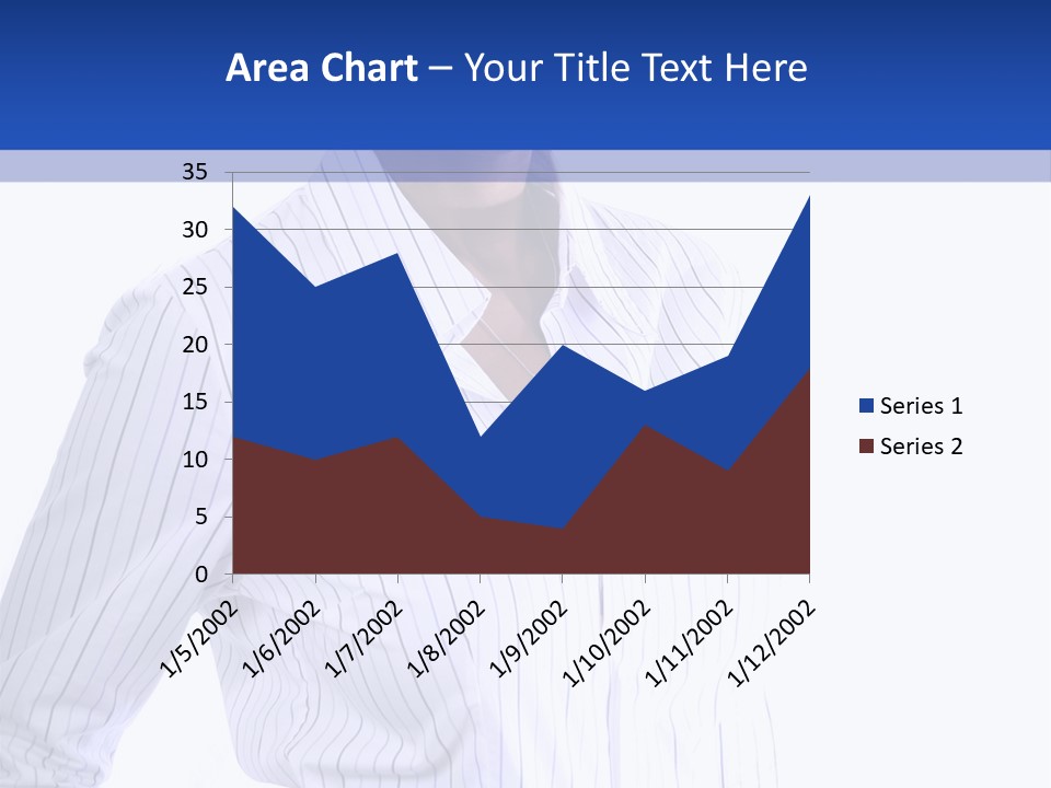 African American Business Woman PowerPoint Template