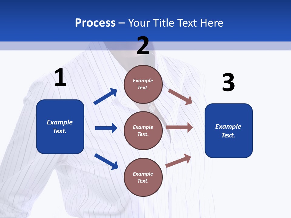 African American Business Woman PowerPoint Template