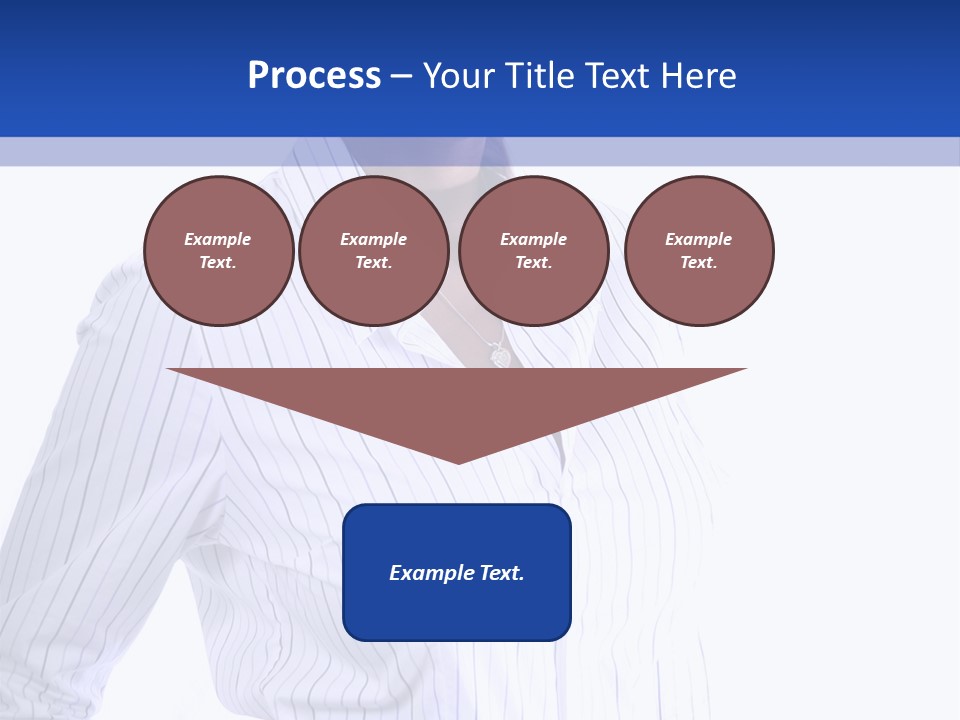 African American Business Woman PowerPoint Template
