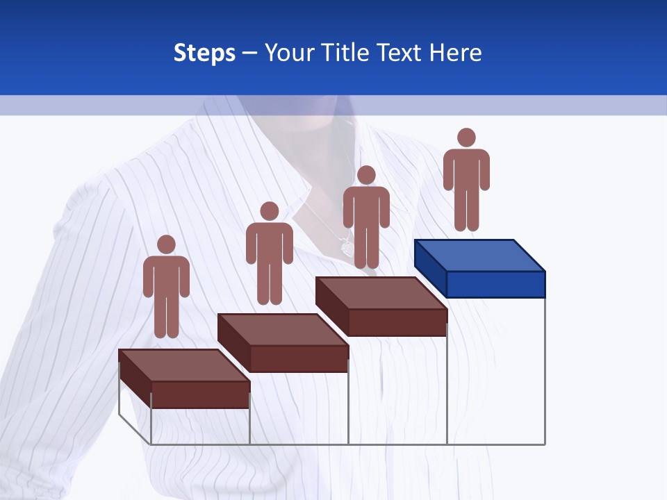 African American Business Woman PowerPoint Template