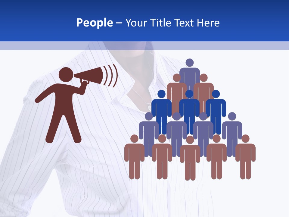 African American Business Woman PowerPoint Template