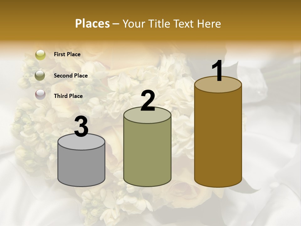 Wedding Bouquet PowerPoint Template