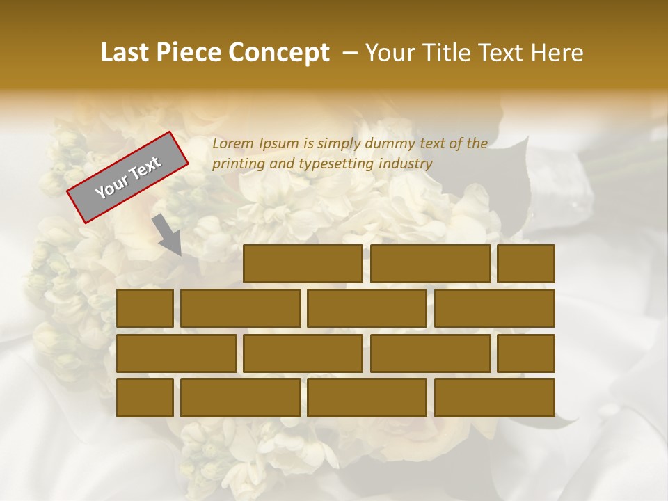 Wedding Bouquet PowerPoint Template