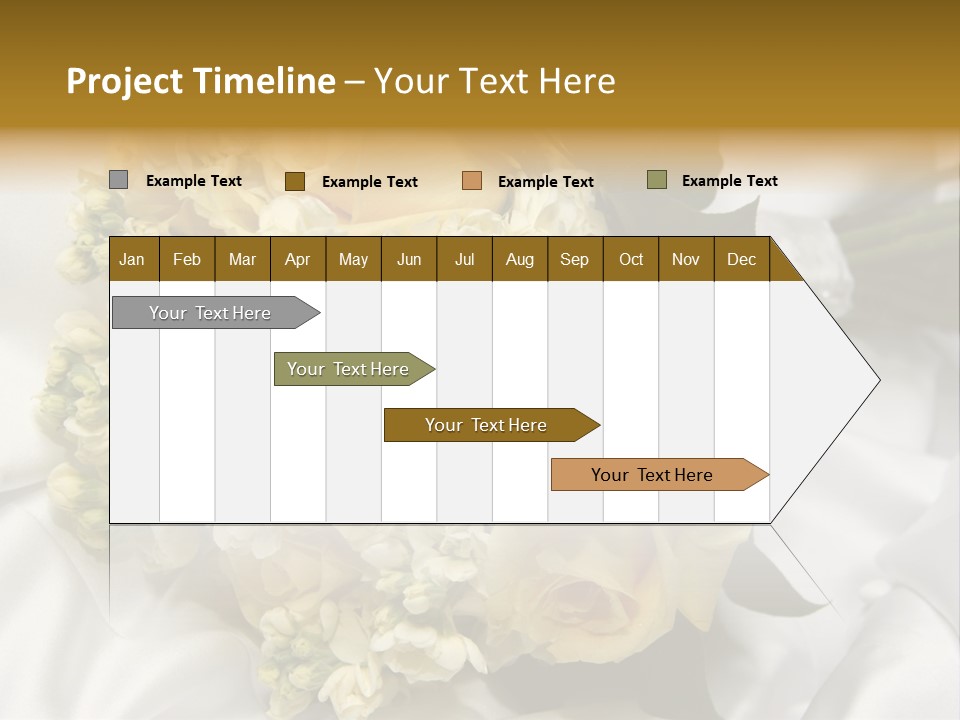 Wedding Bouquet PowerPoint Template