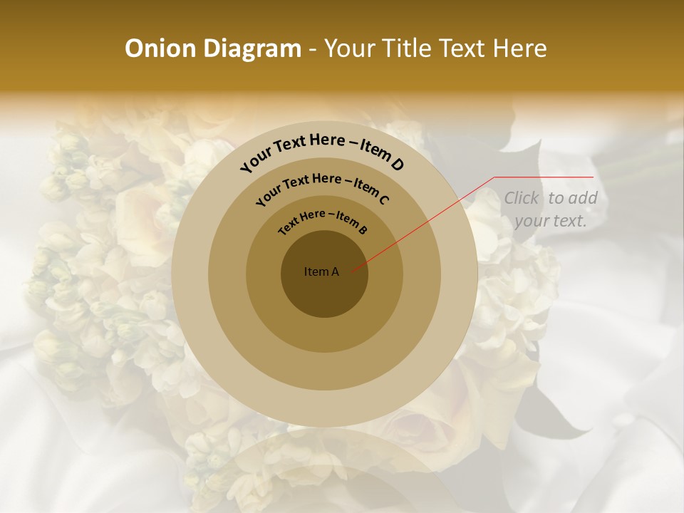 Wedding Bouquet PowerPoint Template