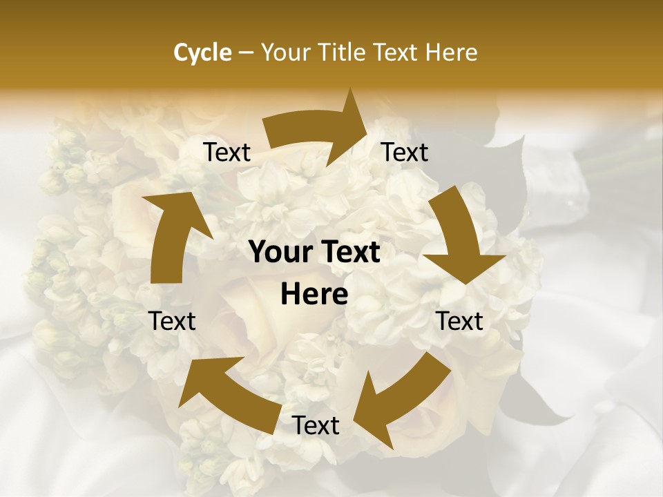 Wedding Bouquet PowerPoint Template