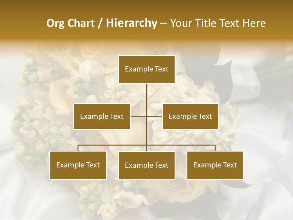 Wedding Bouquet PowerPoint Template