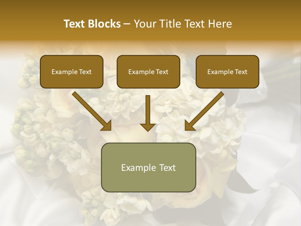 Wedding Bouquet PowerPoint Template