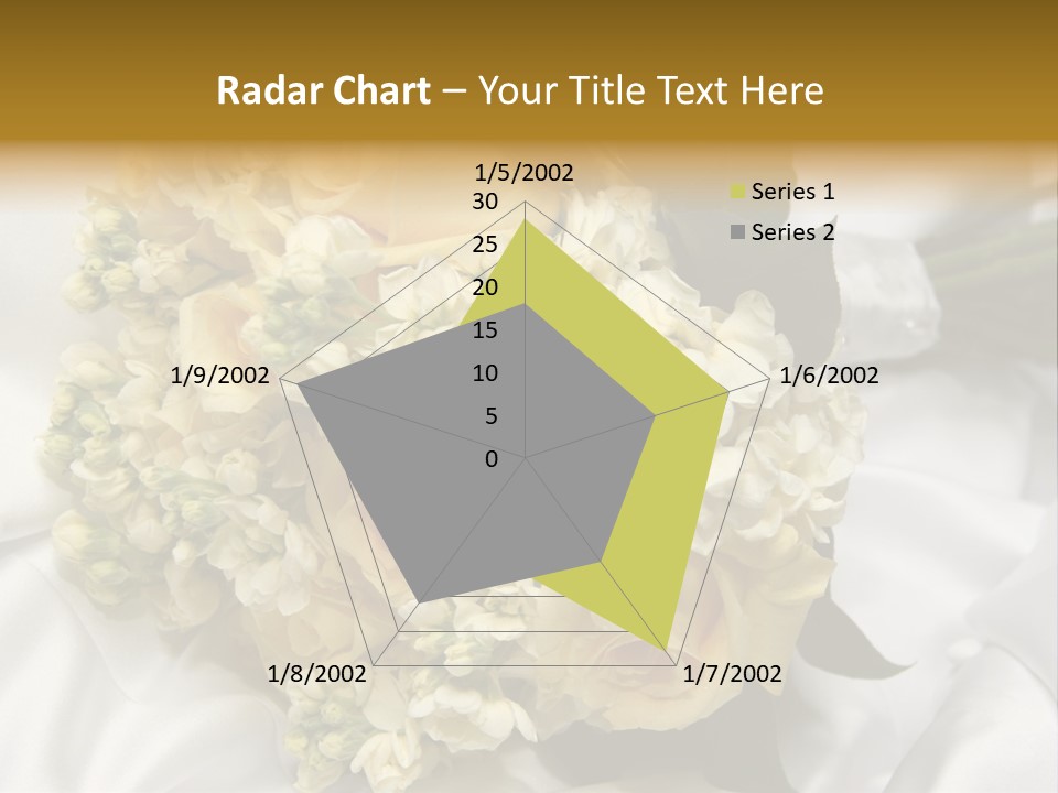 Wedding Bouquet PowerPoint Template