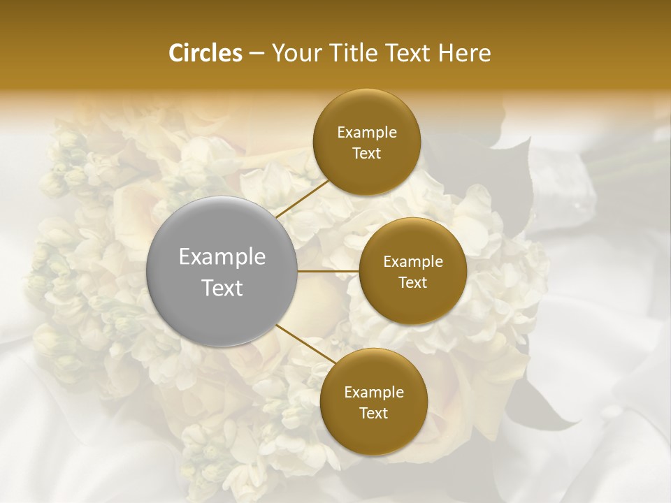 Wedding Bouquet PowerPoint Template