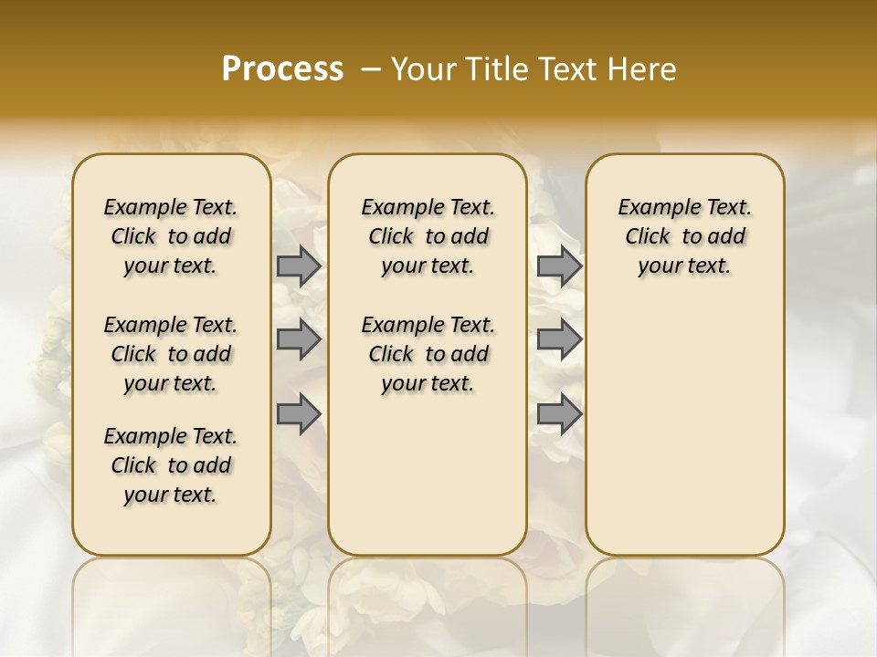 Wedding Bouquet PowerPoint Template