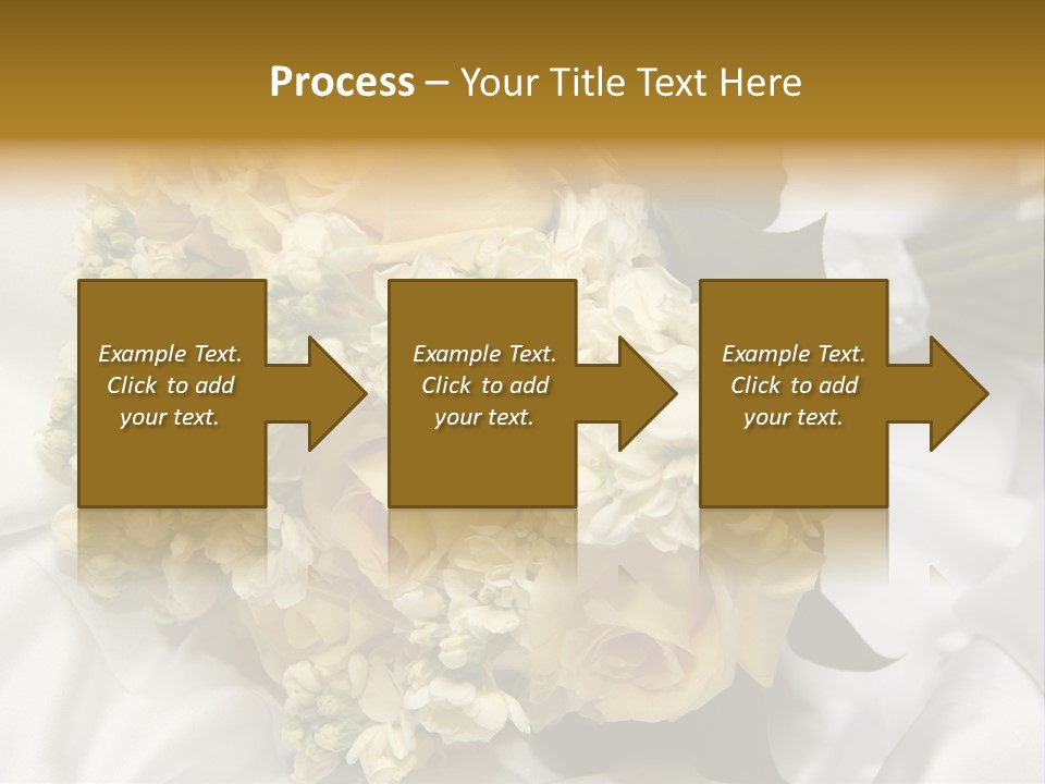 Wedding Bouquet PowerPoint Template