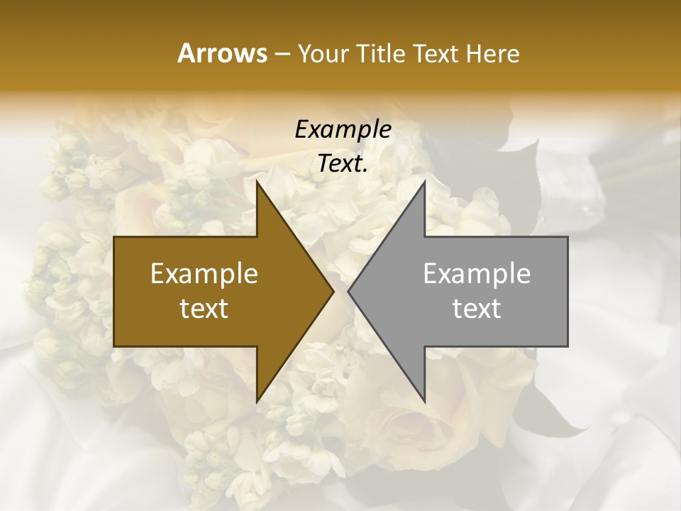 Wedding Bouquet PowerPoint Template