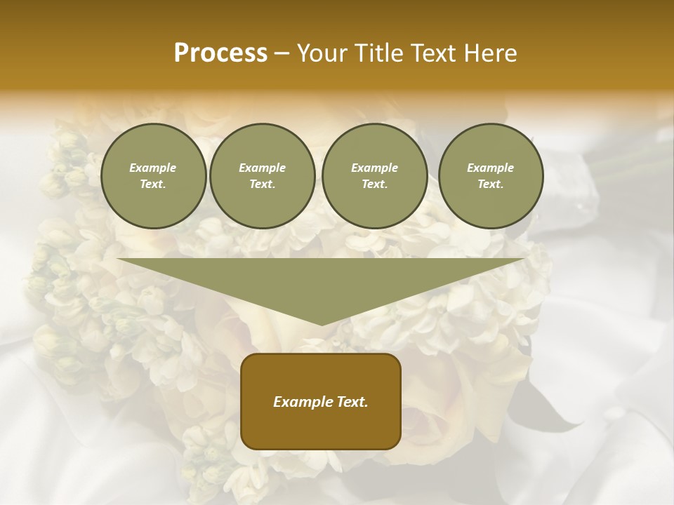 Wedding Bouquet PowerPoint Template