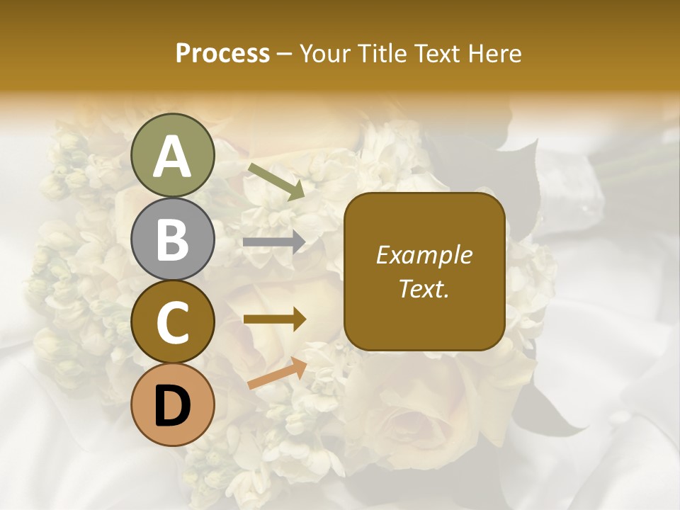 Wedding Bouquet PowerPoint Template