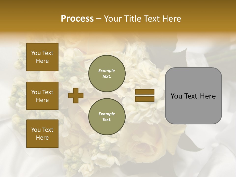 Wedding Bouquet PowerPoint Template