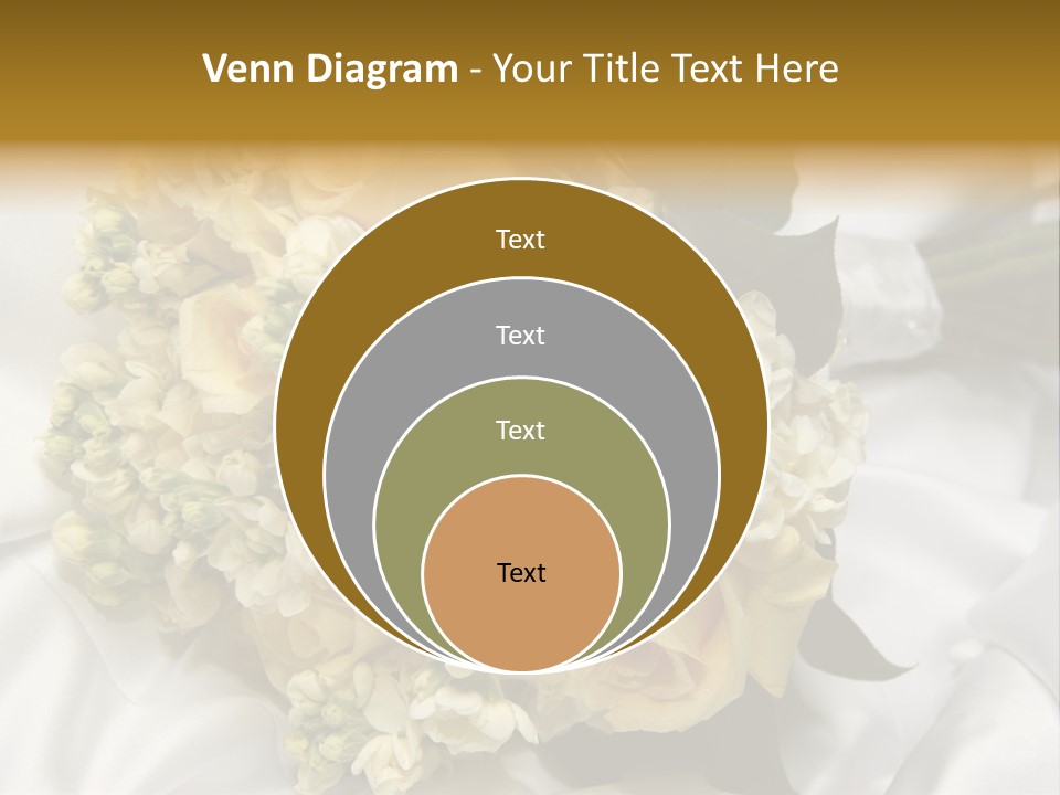 Wedding Bouquet PowerPoint Template