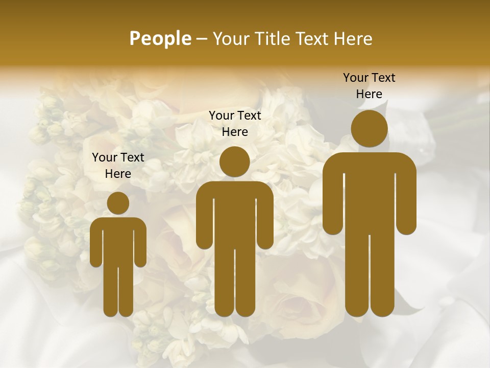 Wedding Bouquet PowerPoint Template