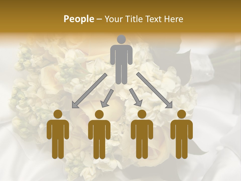 Wedding Bouquet PowerPoint Template