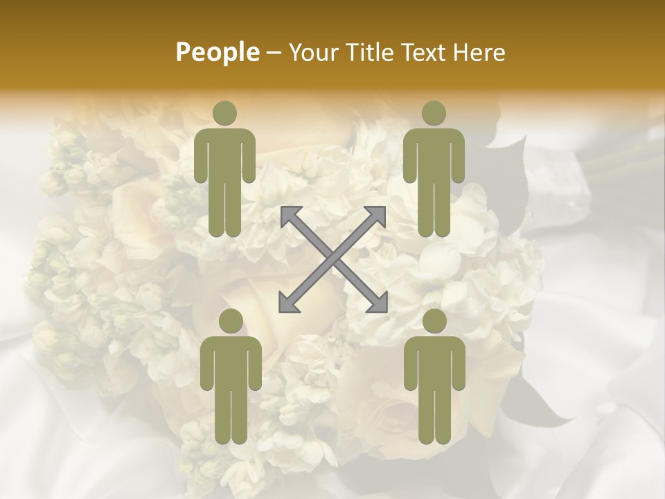 Wedding Bouquet PowerPoint Template