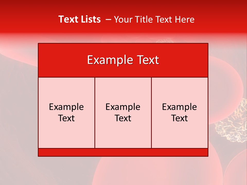 Red Blood Cells PowerPoint Template