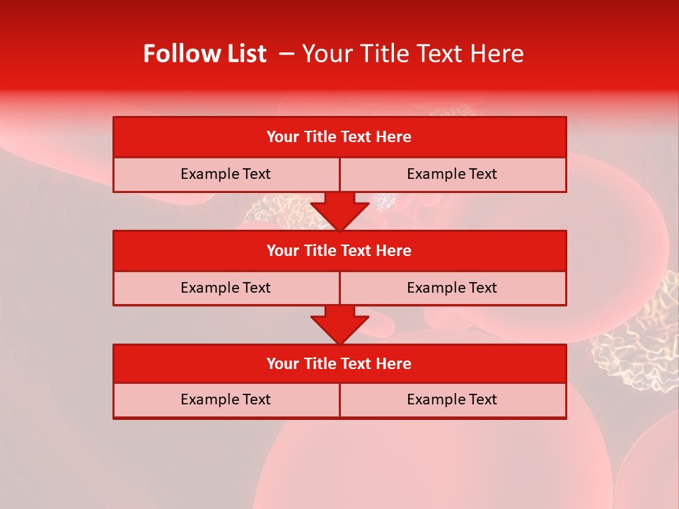 Red Blood Cells PowerPoint Template