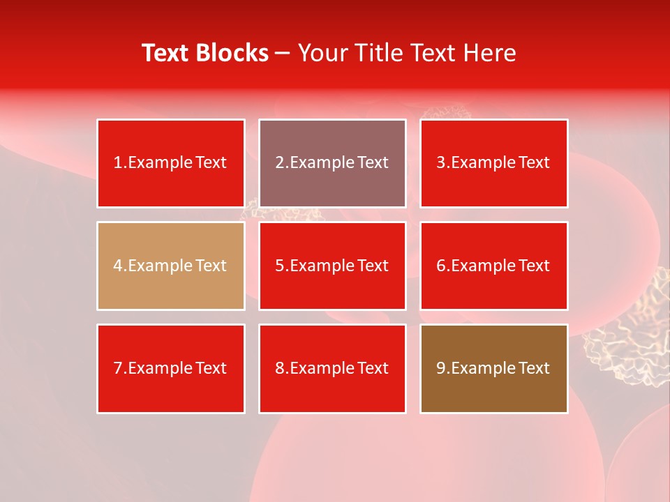 Red Blood Cells PowerPoint Template