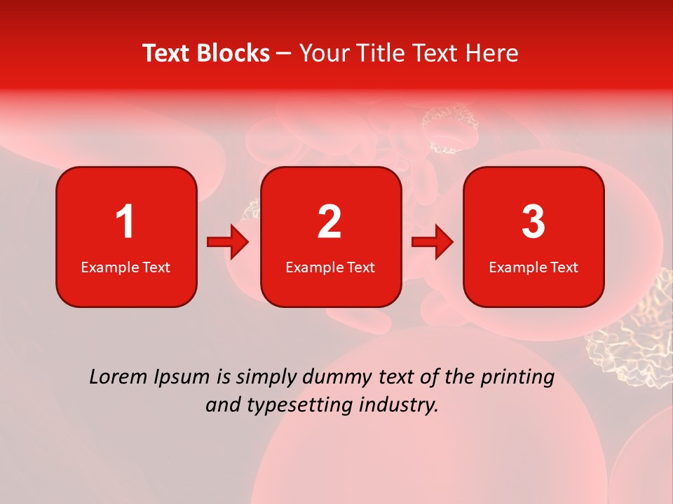 Red Blood Cells PowerPoint Template