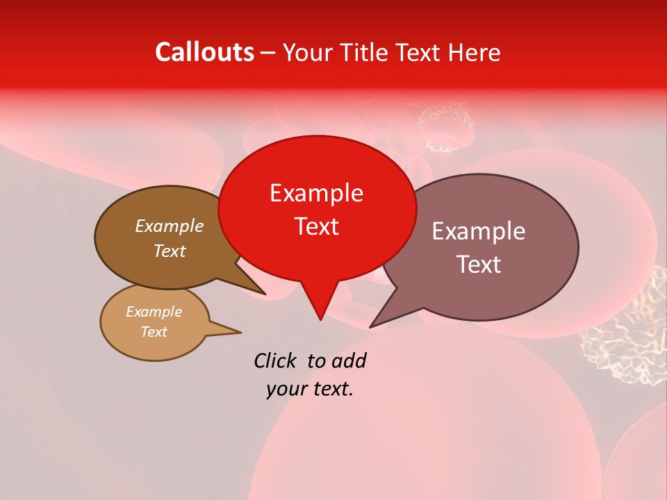 Red Blood Cells PowerPoint Template