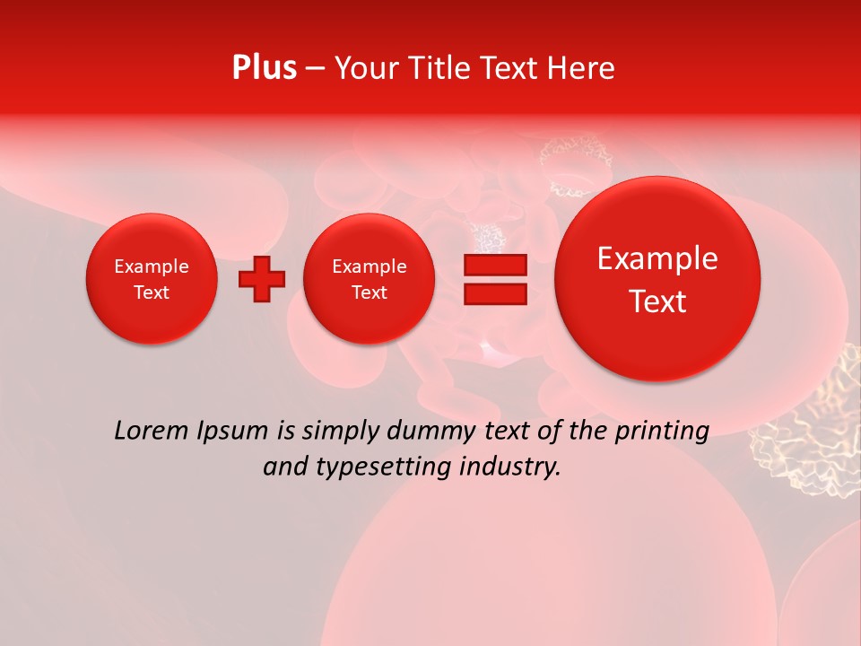 Red Blood Cells PowerPoint Template
