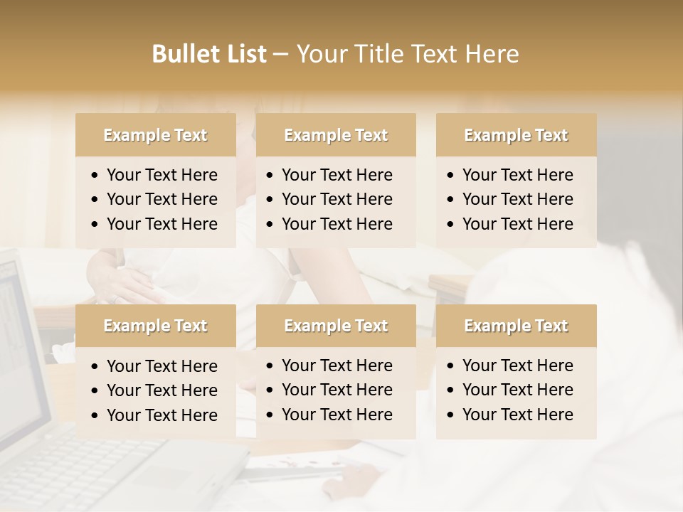 Doctor With Laptop And Pregnant Woman In Doctor's Office PowerPoint Template